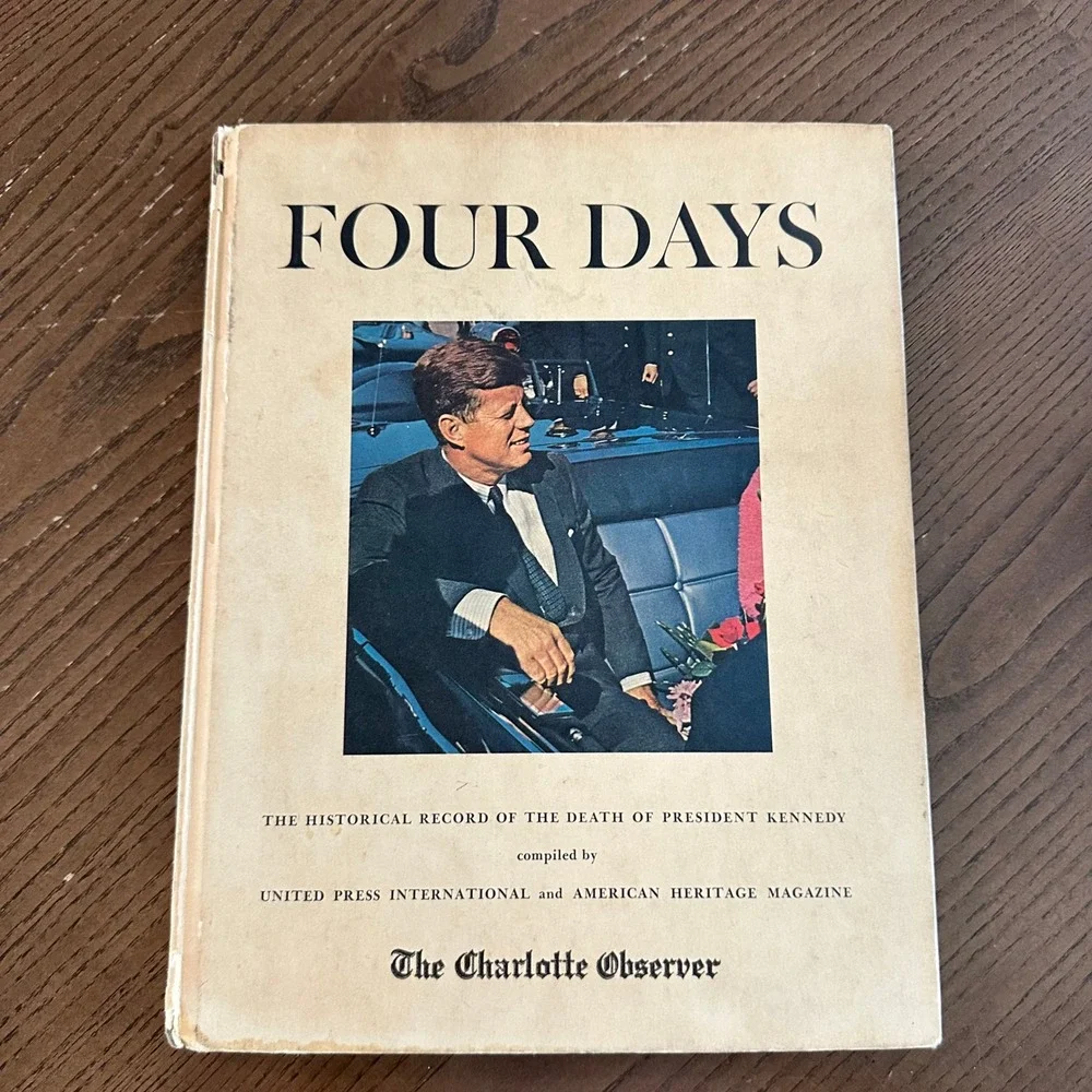 Four Days The Death of President Kennedy 1964 JFK Assassination‎ Book Hardcover